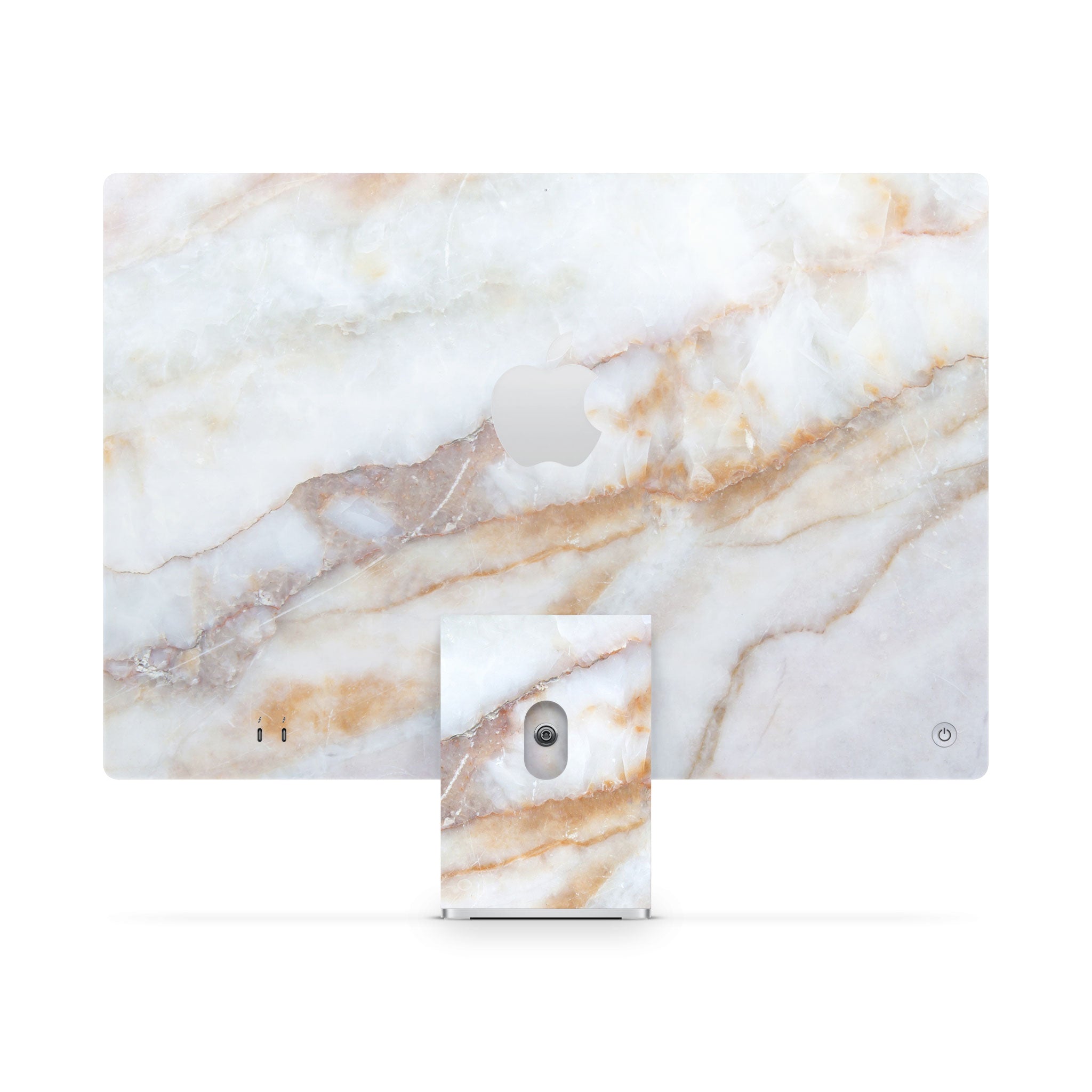 Vanilla Marble iMac Skin