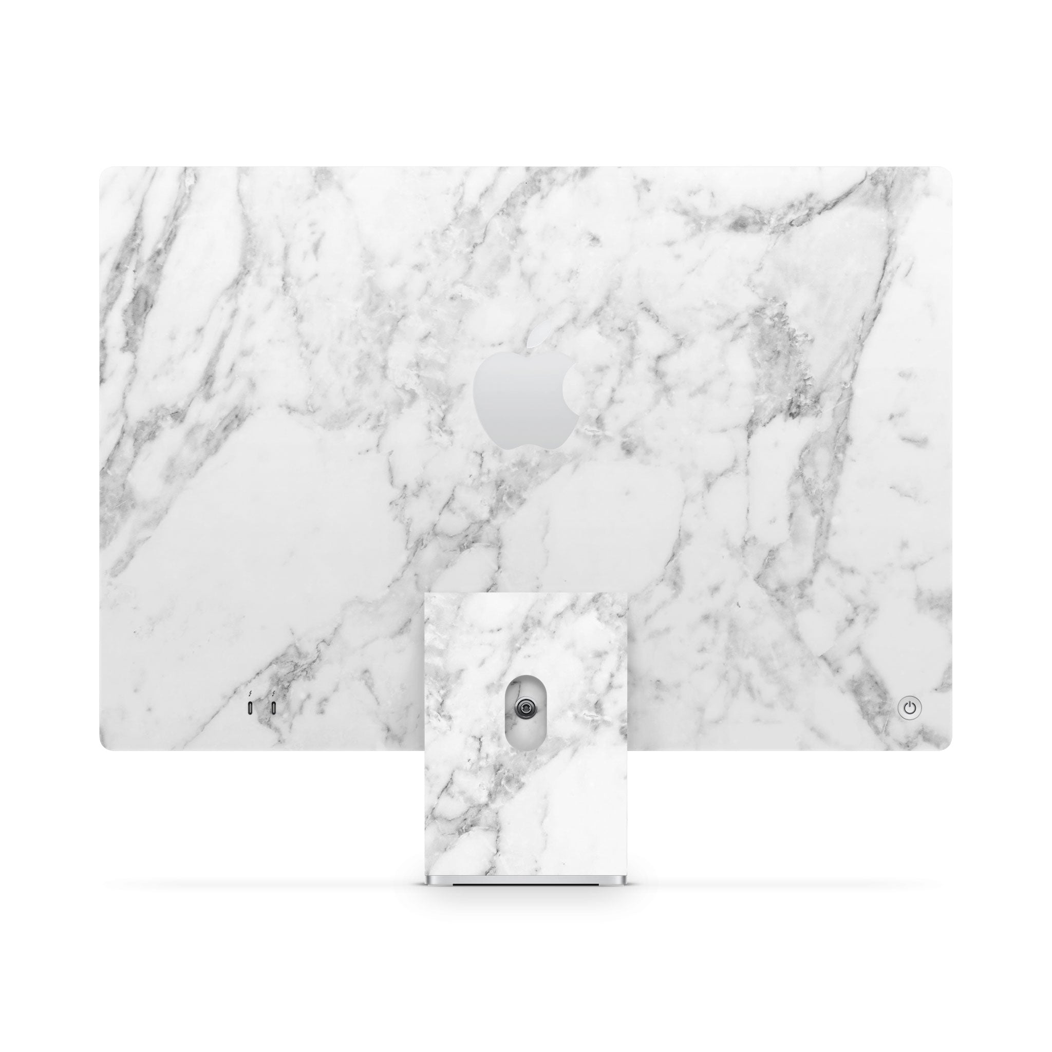 White Marble iMac Skin