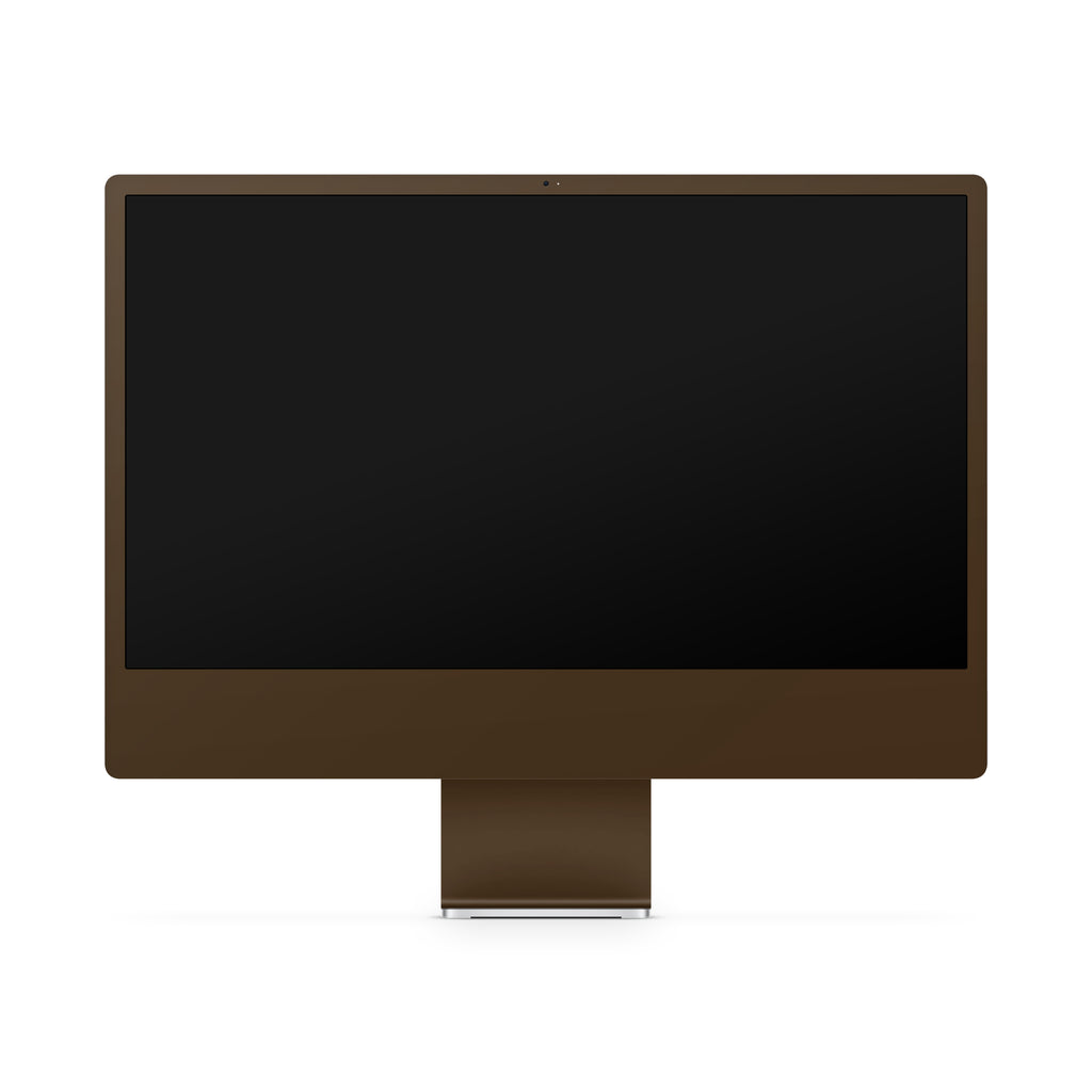 Chocolate Brown iMac Skin
