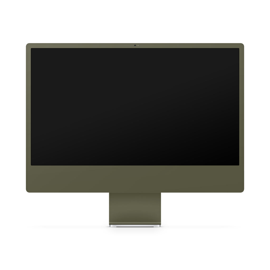 Olive Green iMac Skin