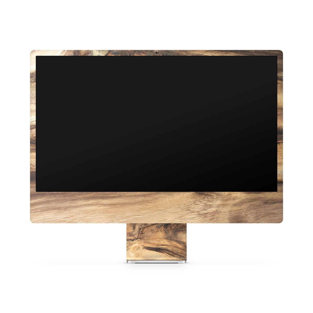 Wood iMac Skin