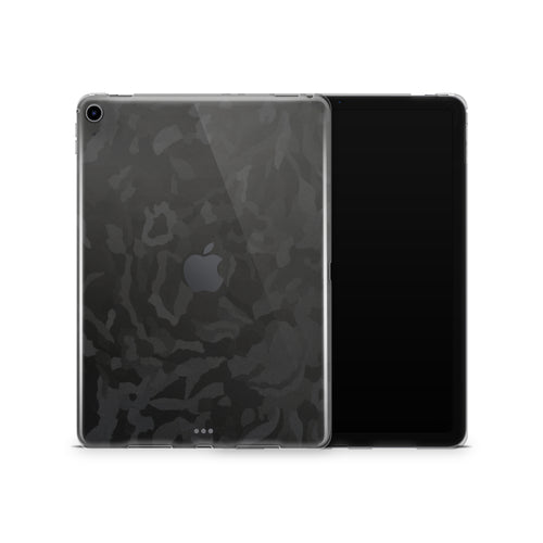 Black Camo iPad Skin + Case