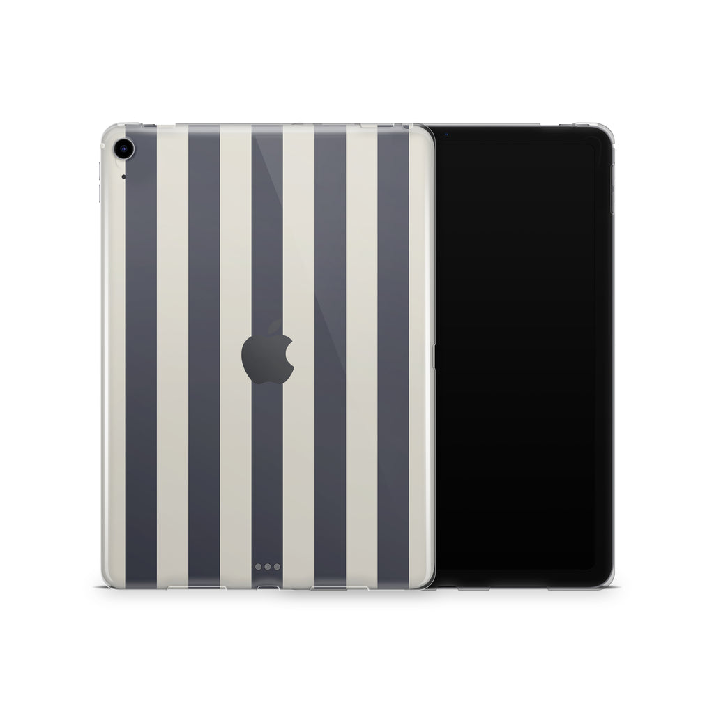 Navy Stripe iPad Skin + Case