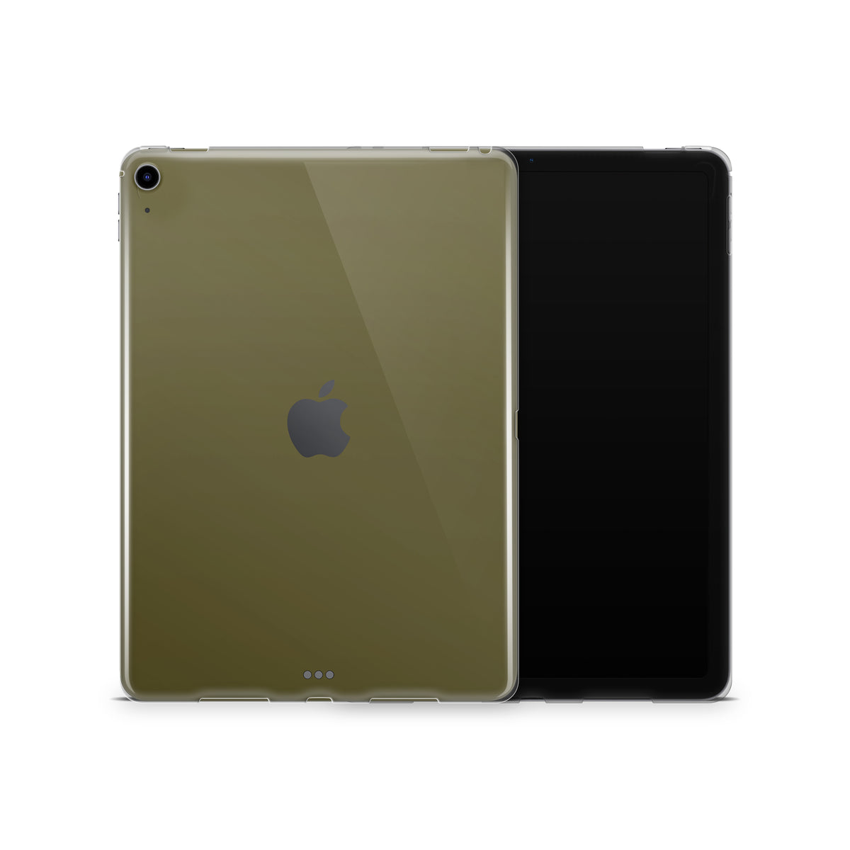Olive Green iPad Skin + Case