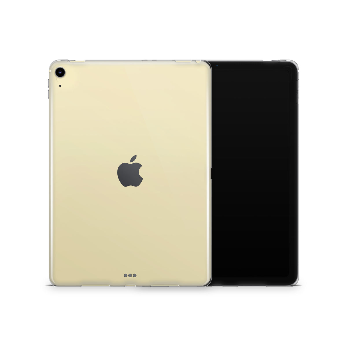 Soft Yellow iPad Skin + Case