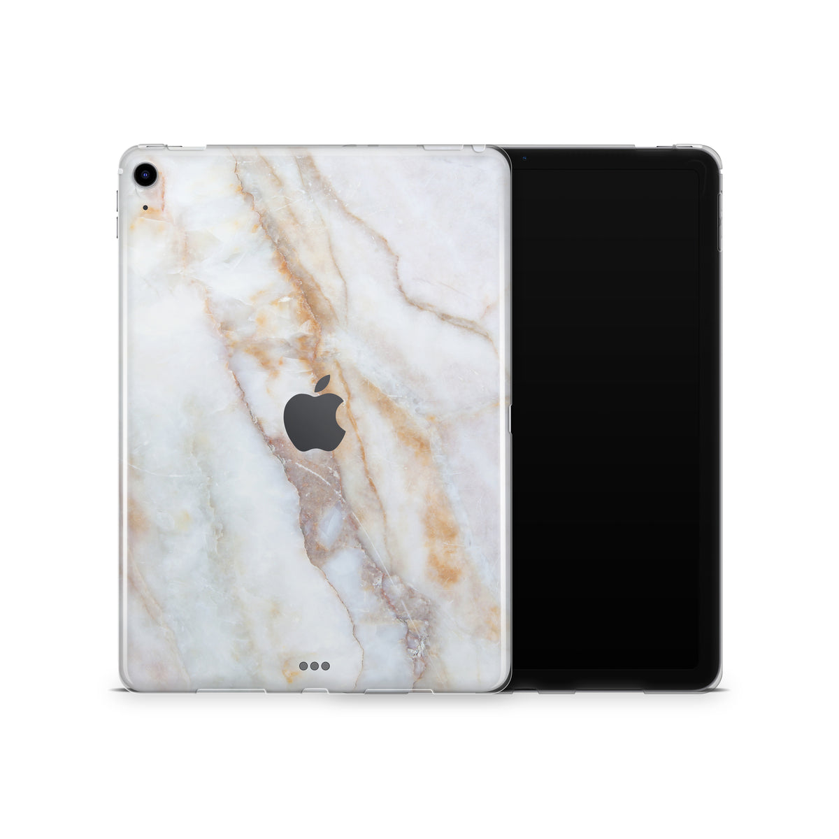 Vanilla Marble iPad Skin + Case