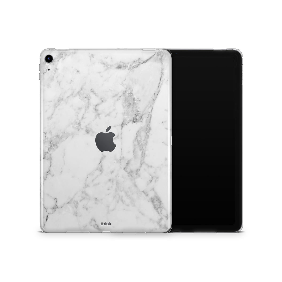 White Marble iPad Skin + Case