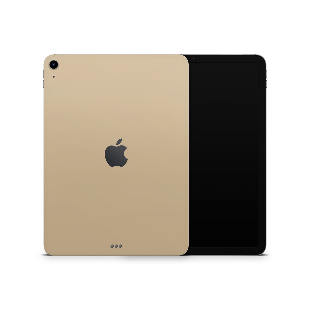 Biscuit Beige iPad Skin + Case