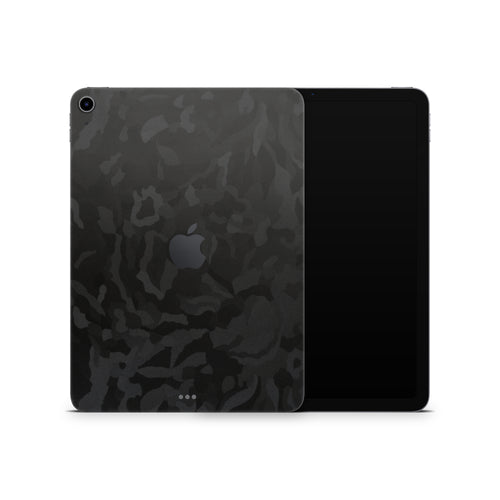 Black Camo iPad Skin + Case