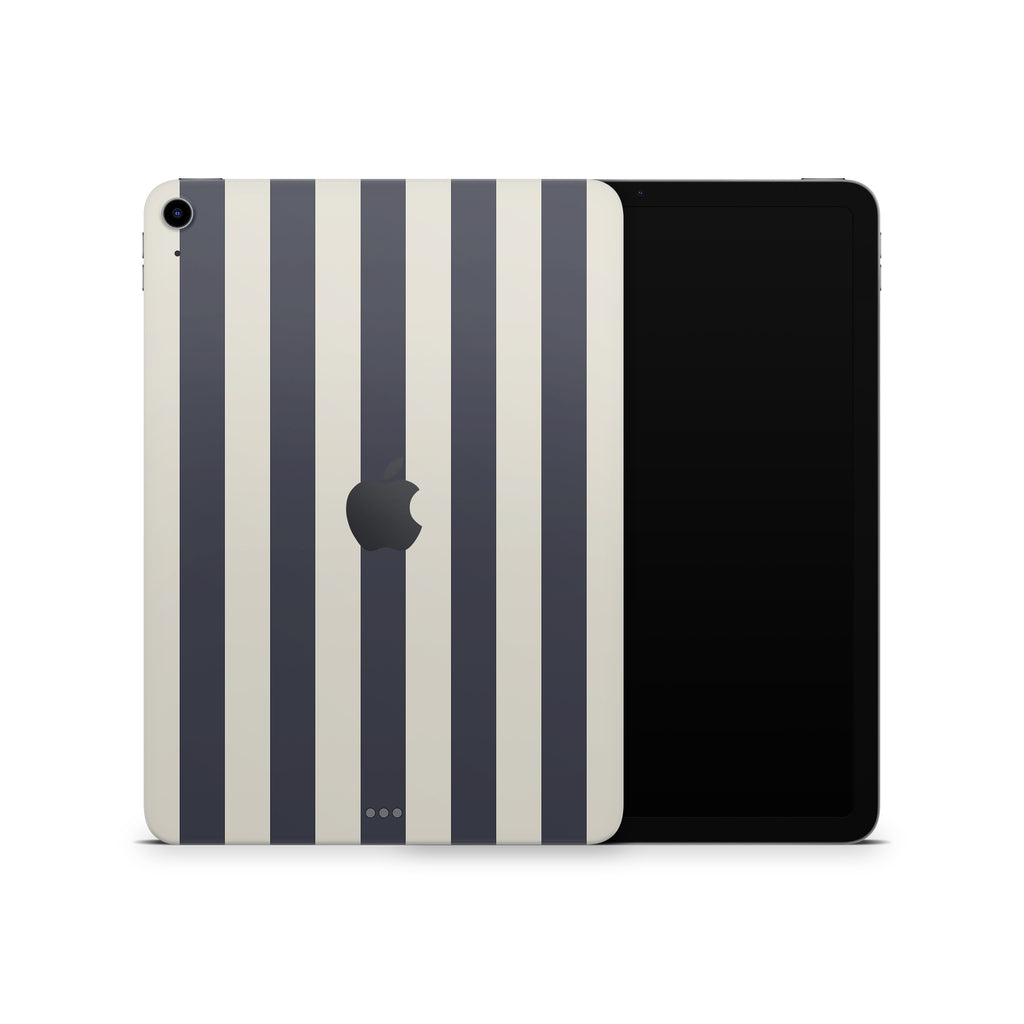 Navy Stripe iPad Skin + Case