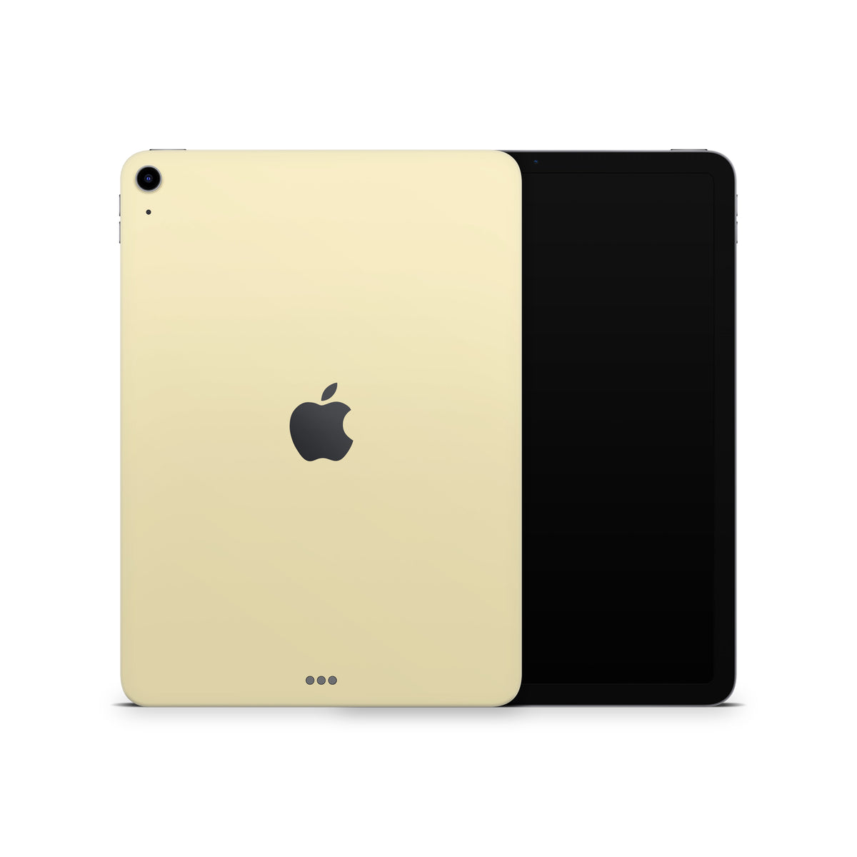 Soft Yellow iPad Skin + Case