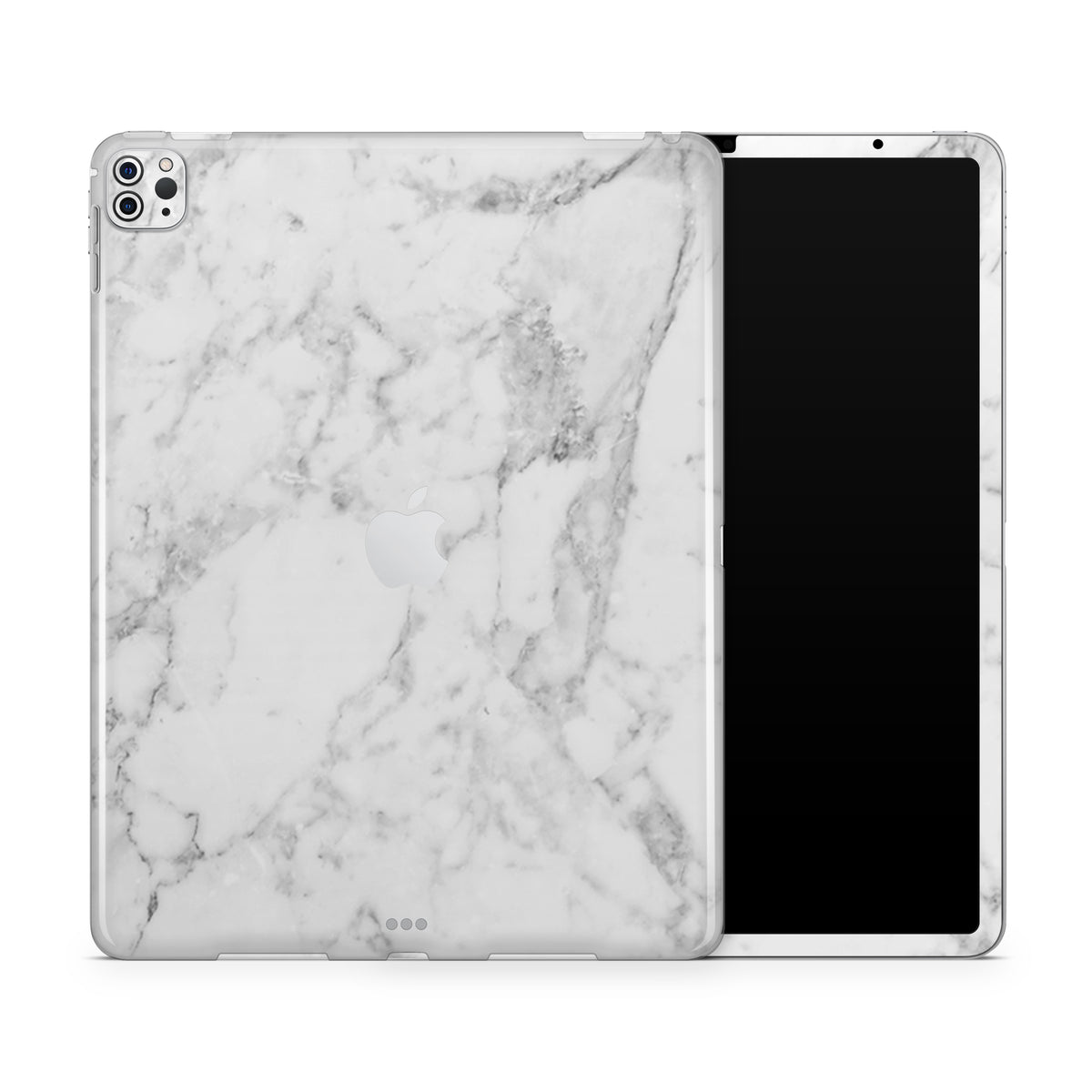 White Marble iPad Pro 13-inch (M4, 2024) Case