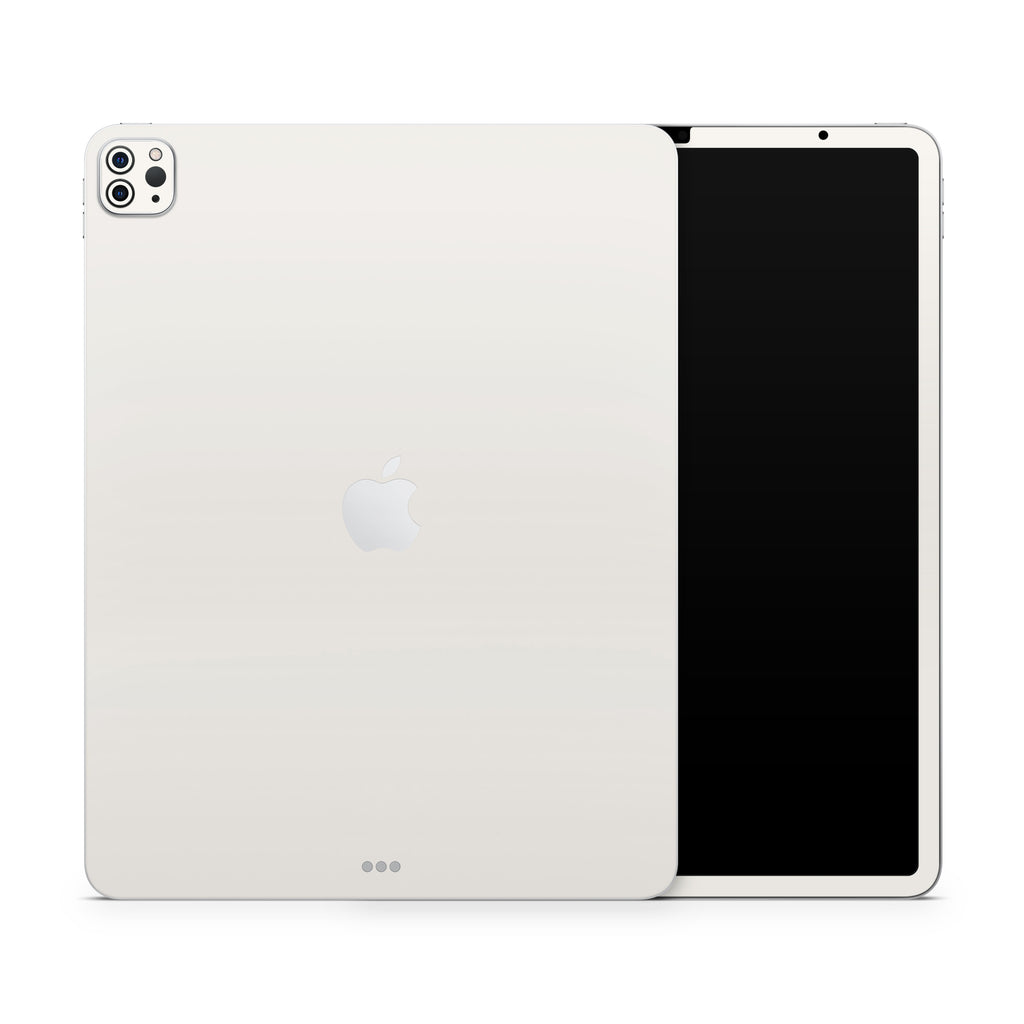 Ivory White iPad Pro 13-inch (M4, 2024) Skin