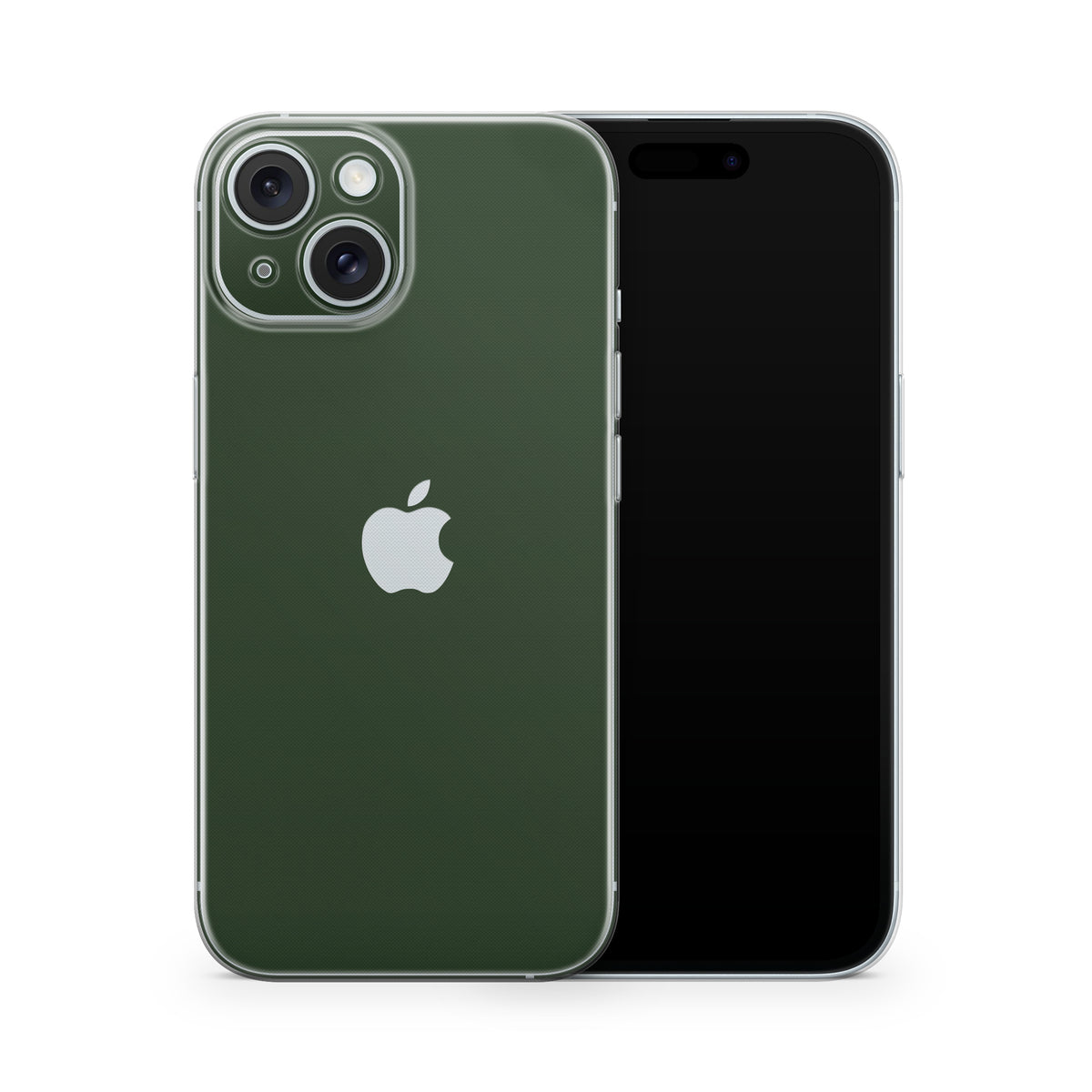 Forest Green iPhone 15 Case