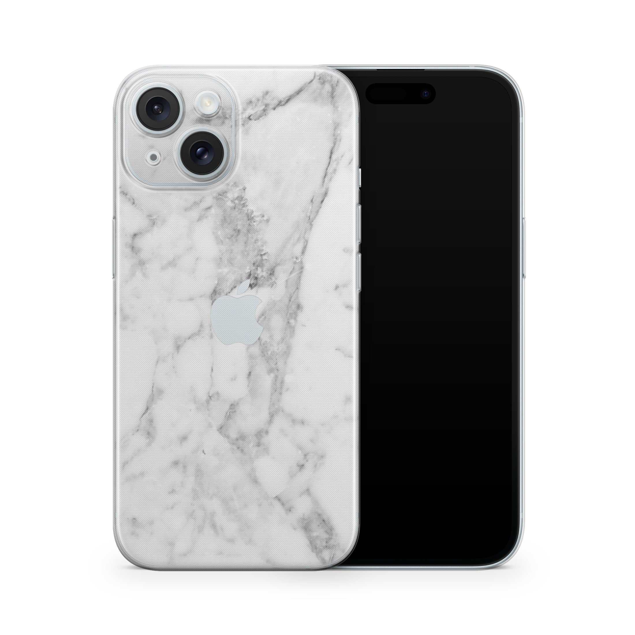 White Marble iPhone Skin + Case