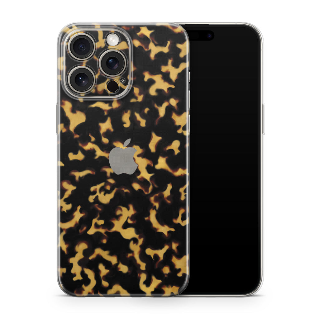 Tortoise Shell iPhone Skin + Case