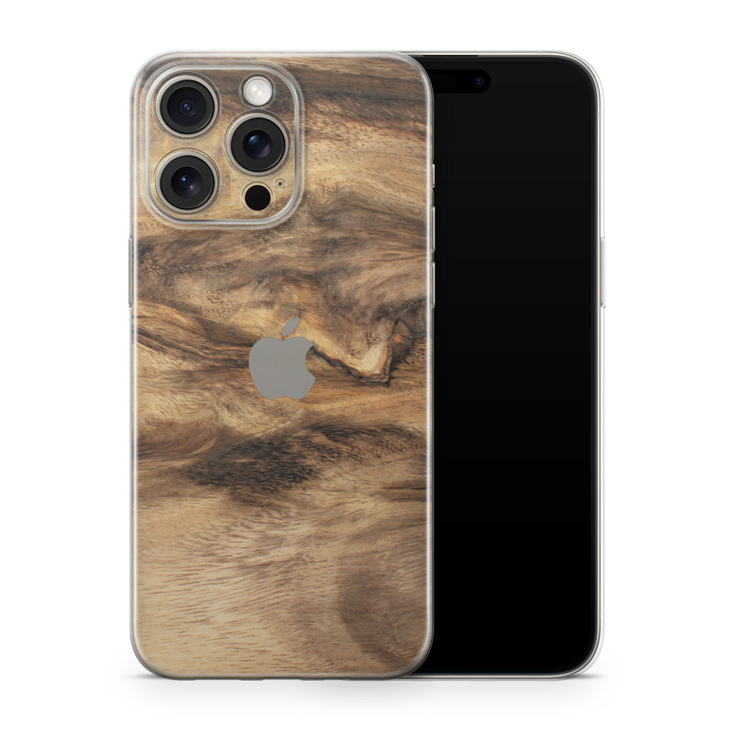 Wood iPhone Skin + Case