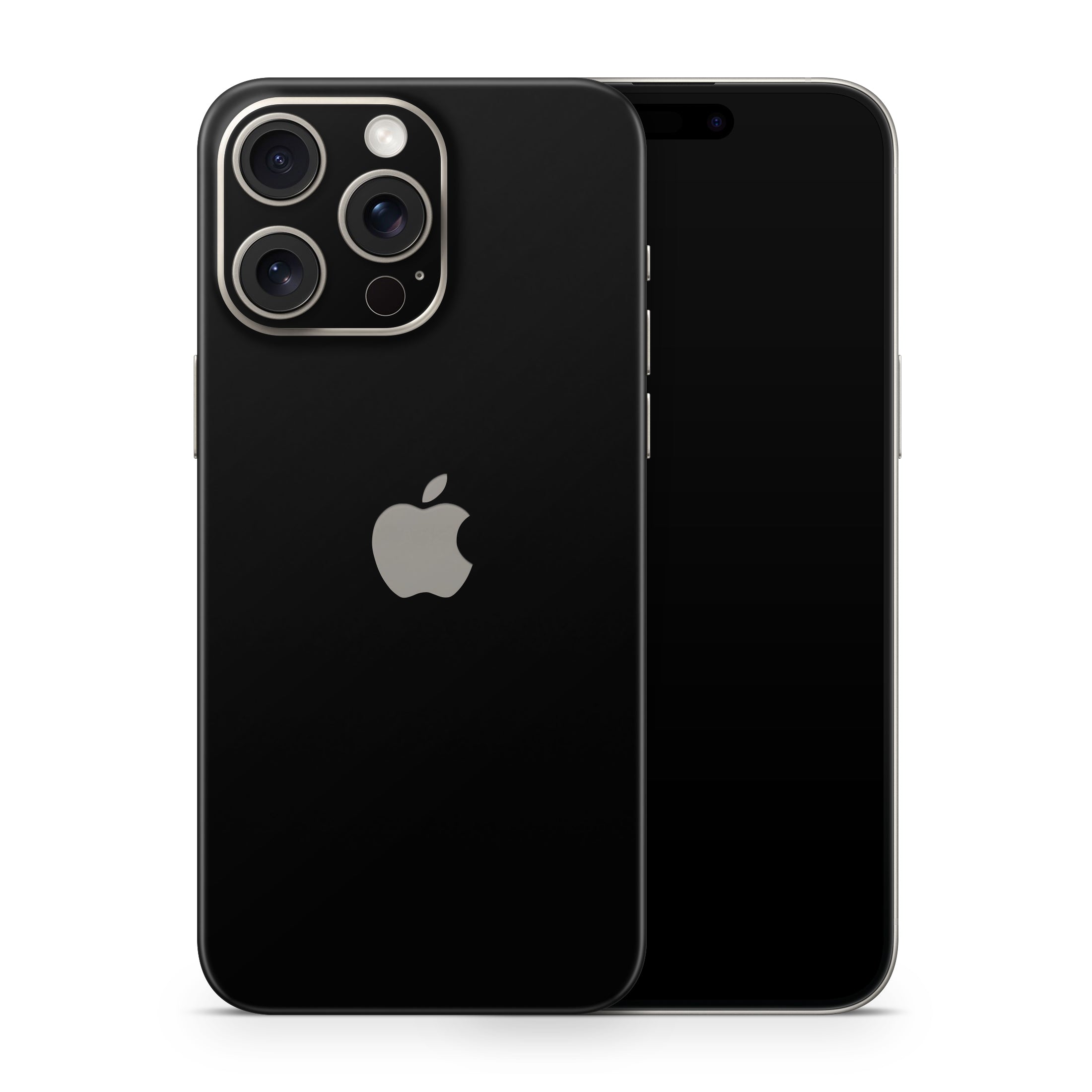 Black iPhone Skin + Case