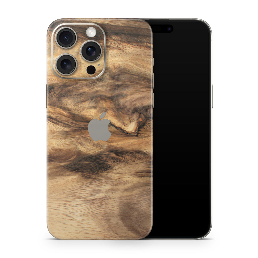 Wood iPhone Skin + Case