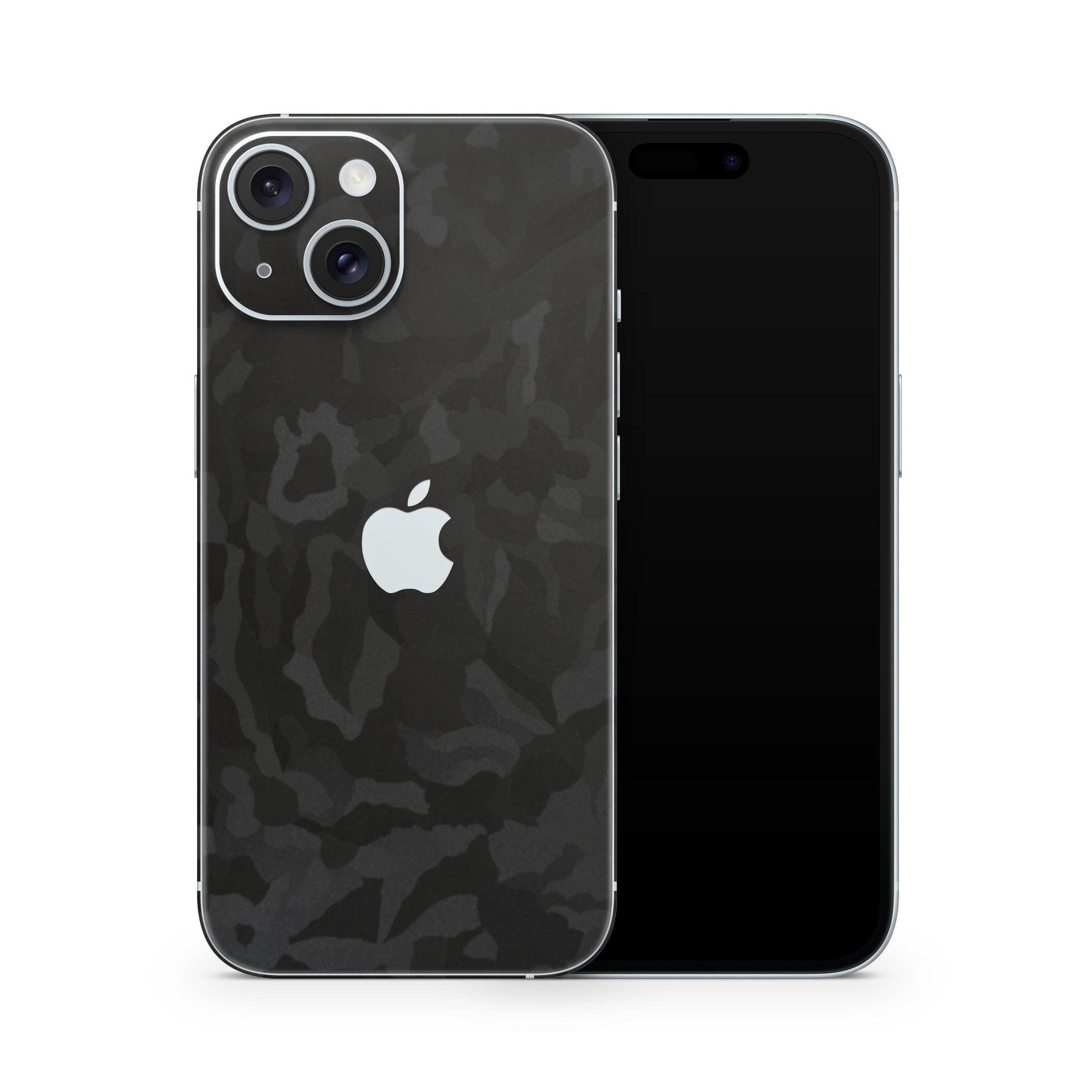 Black Camo iPhone Skin + Case