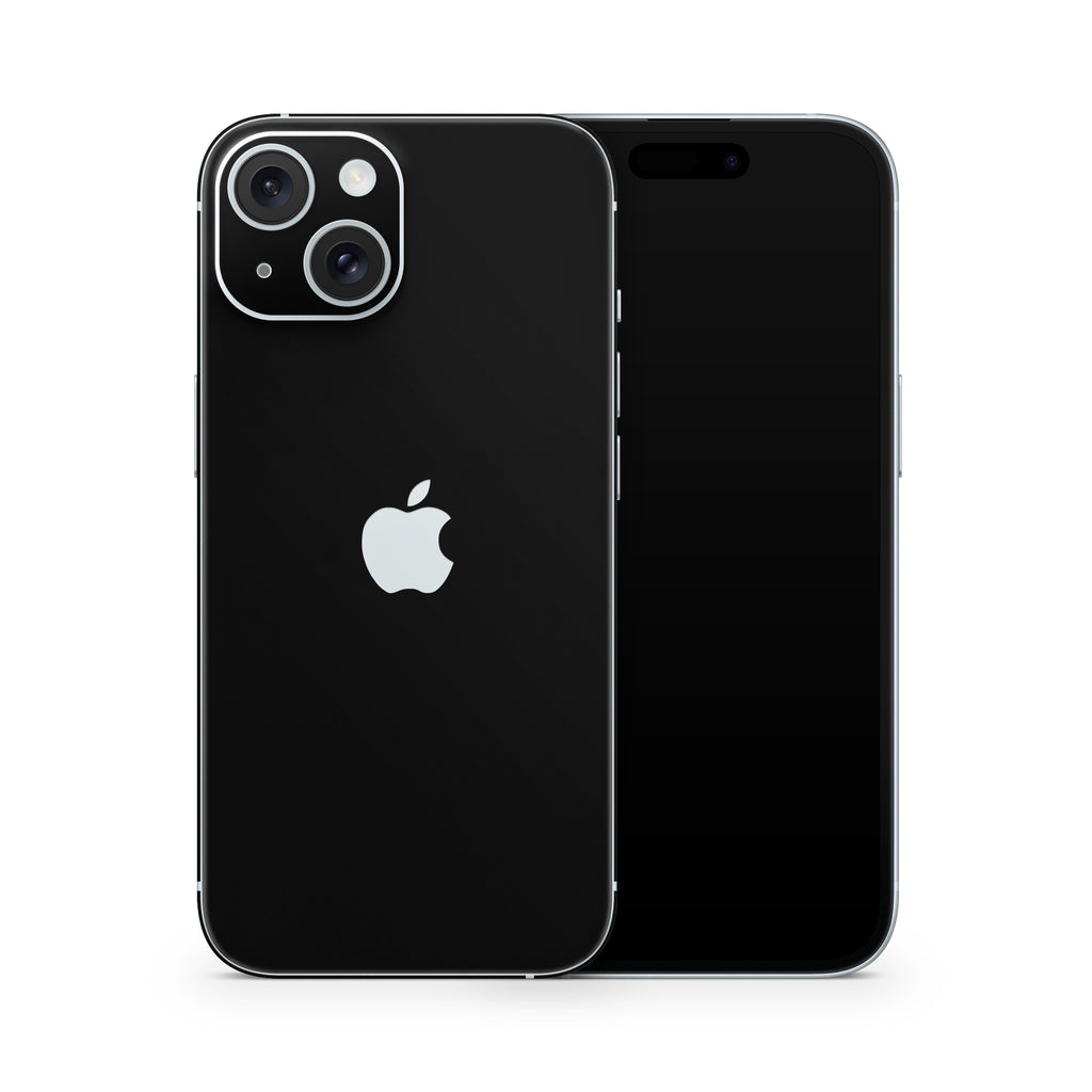 Black iPhone Skin + Case