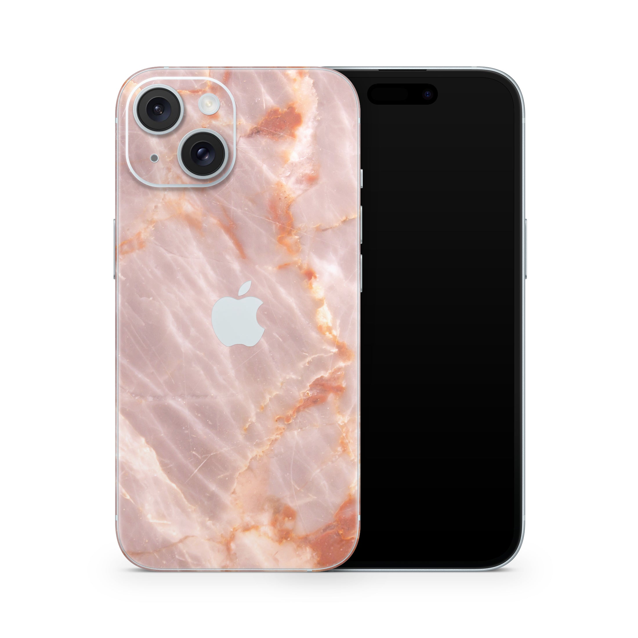Blush Marble iPhone Skin + Case
