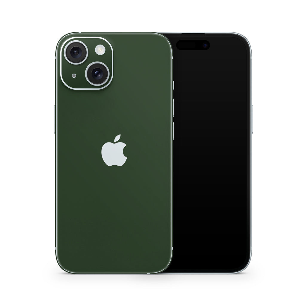 Forest Green iPhone Skin + Case