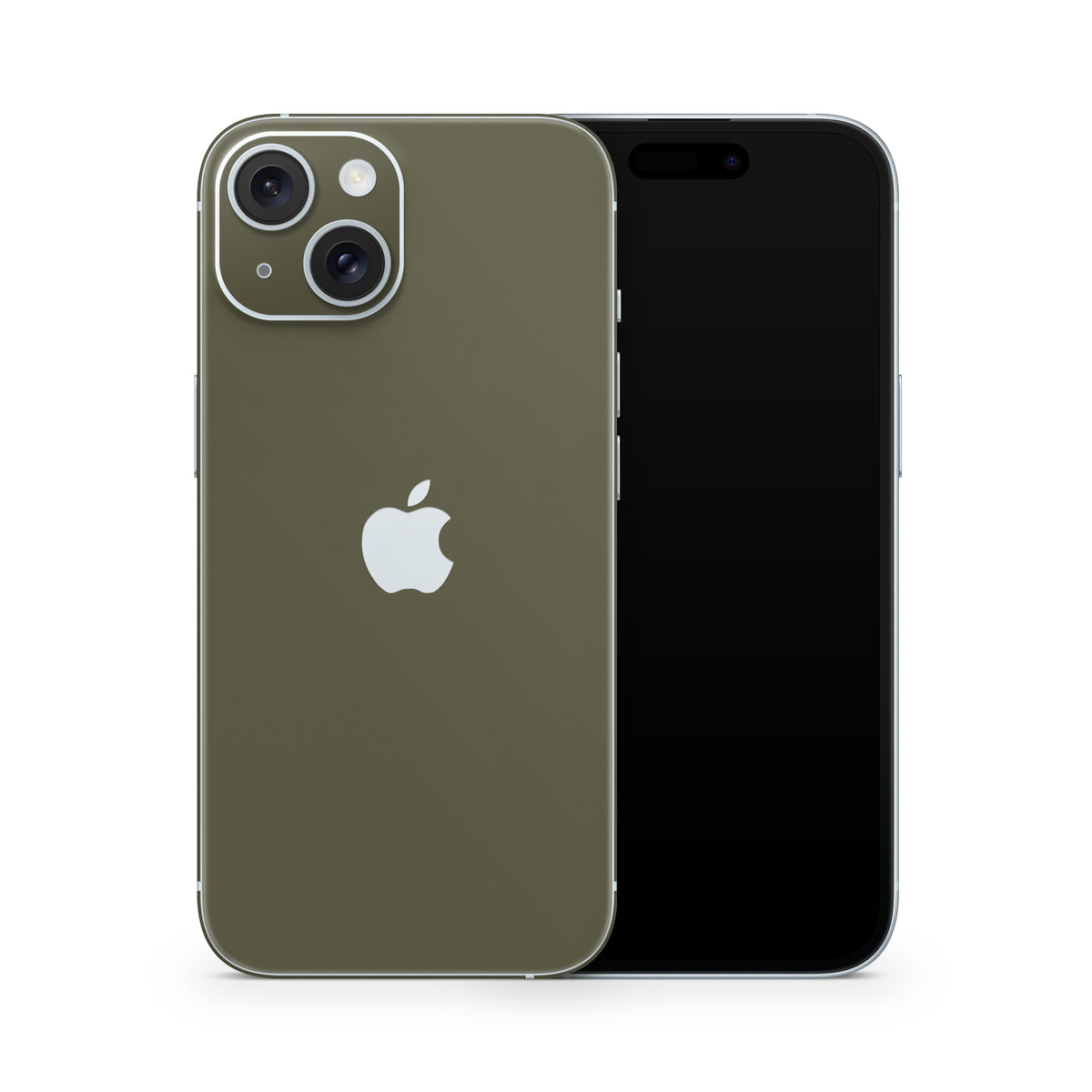 Olive Green iPhone 15 Skin