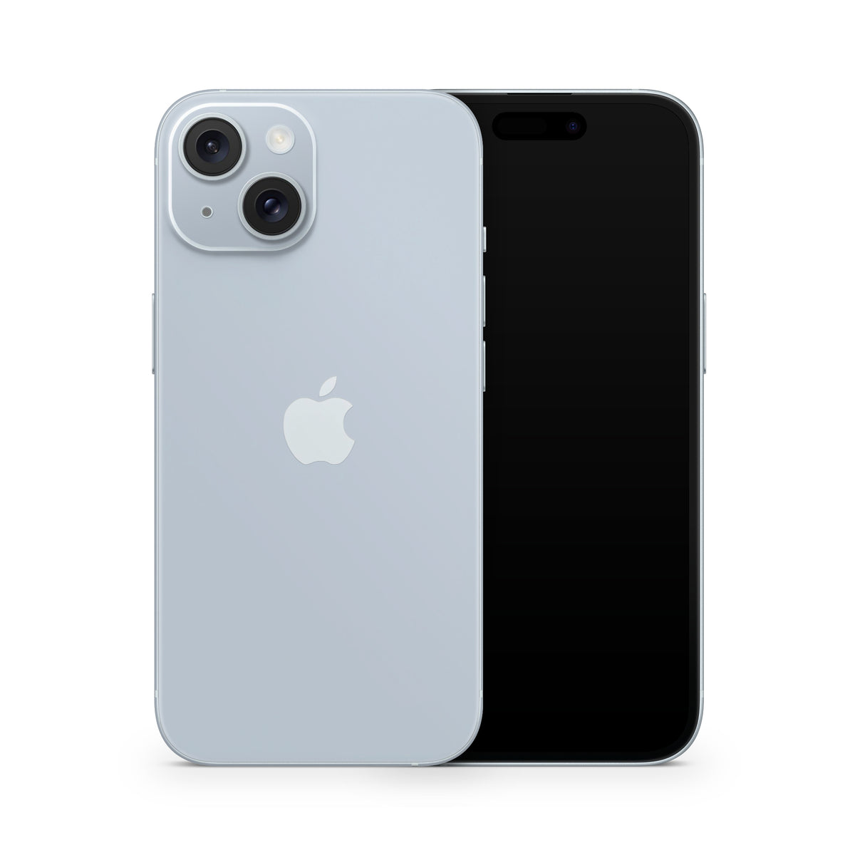 Soft Blue iPhone 15 Skin