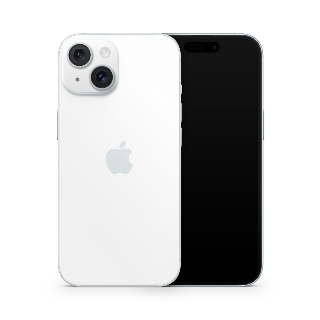 White iPhone Skin + Case
