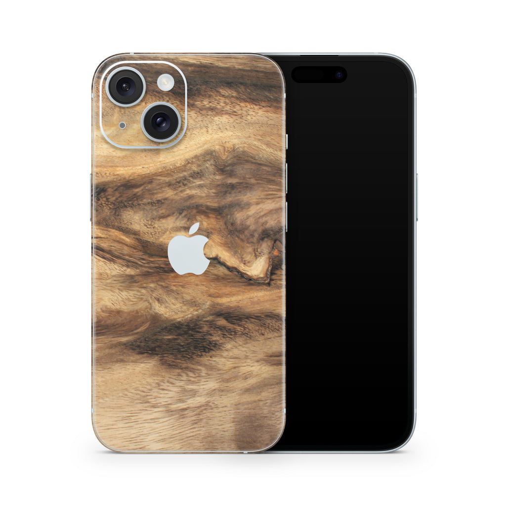 Wood iPhone Skin + Case
