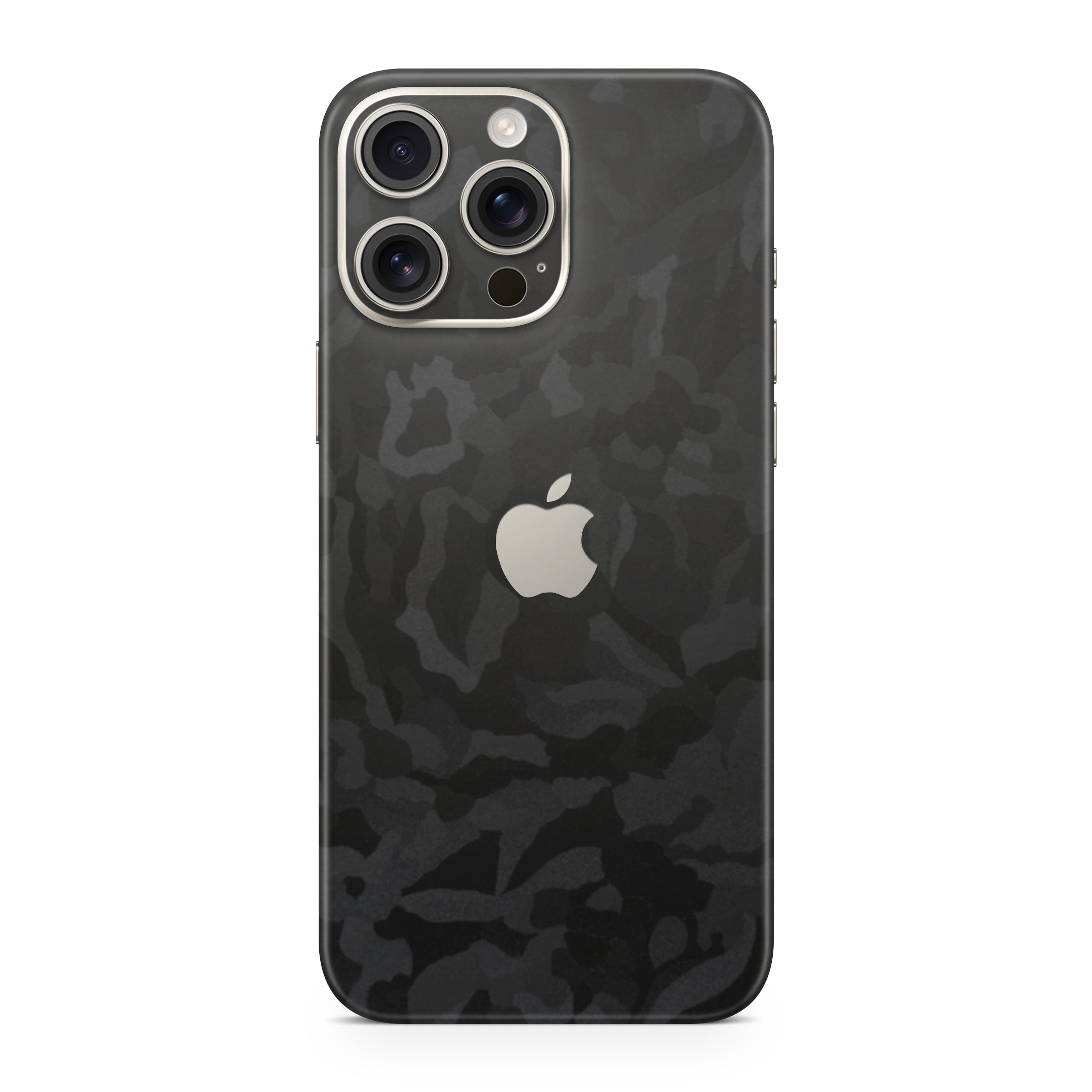 Black Camo iPhone Skin + Case