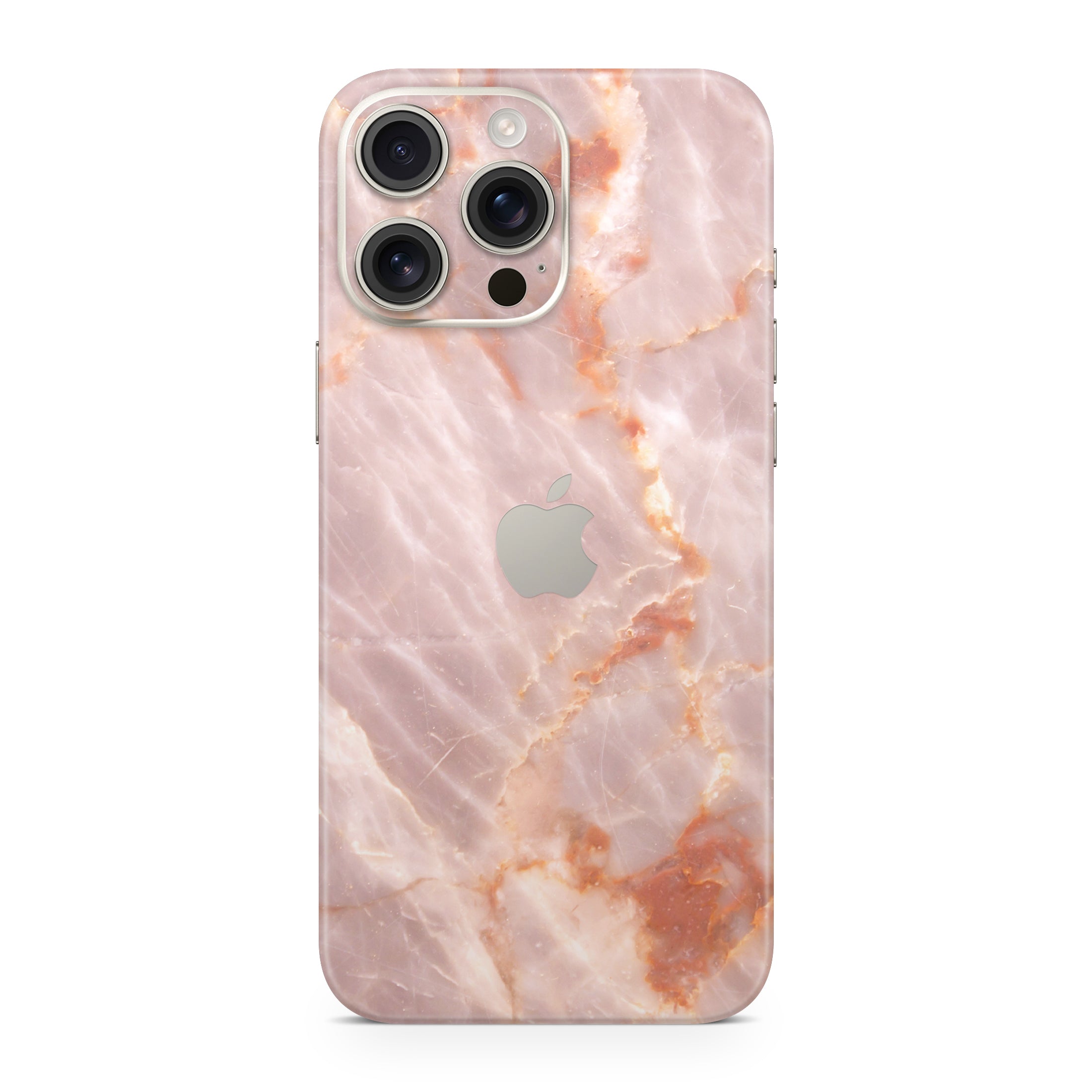Blush Marble iPhone Skin + Case