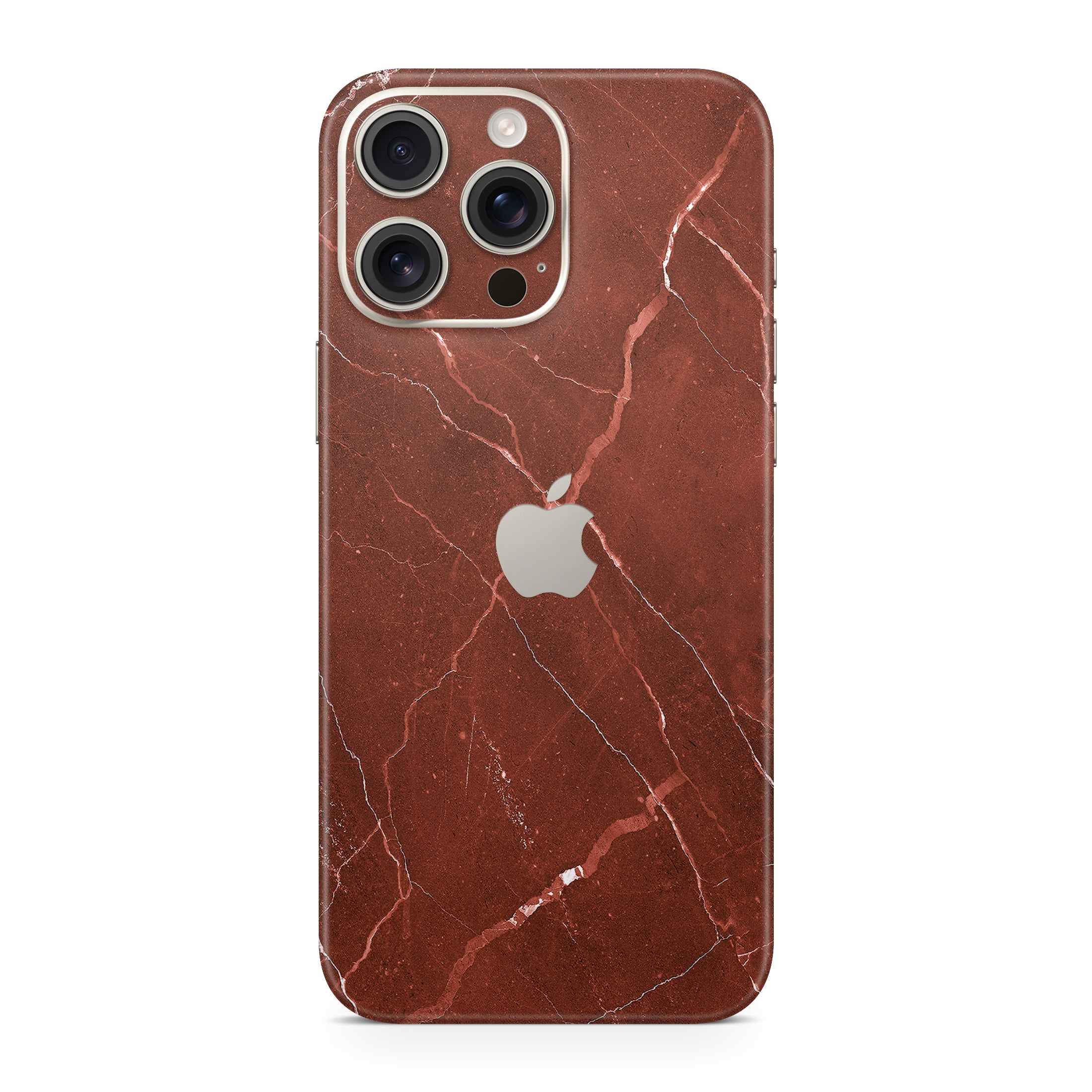 Cinnamon Marble iPhone Skin + Case