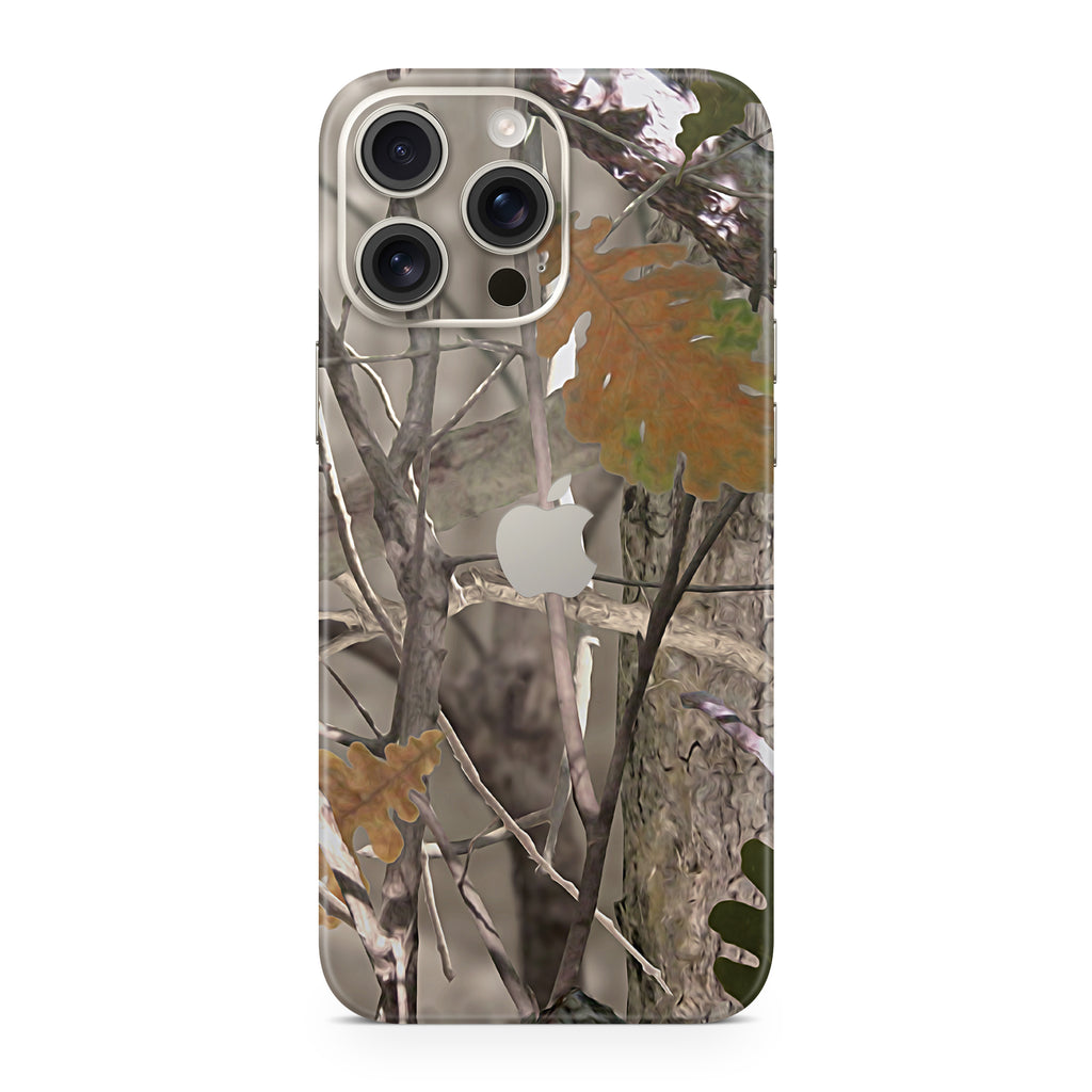 Oak Camo iPhone Skin + Case