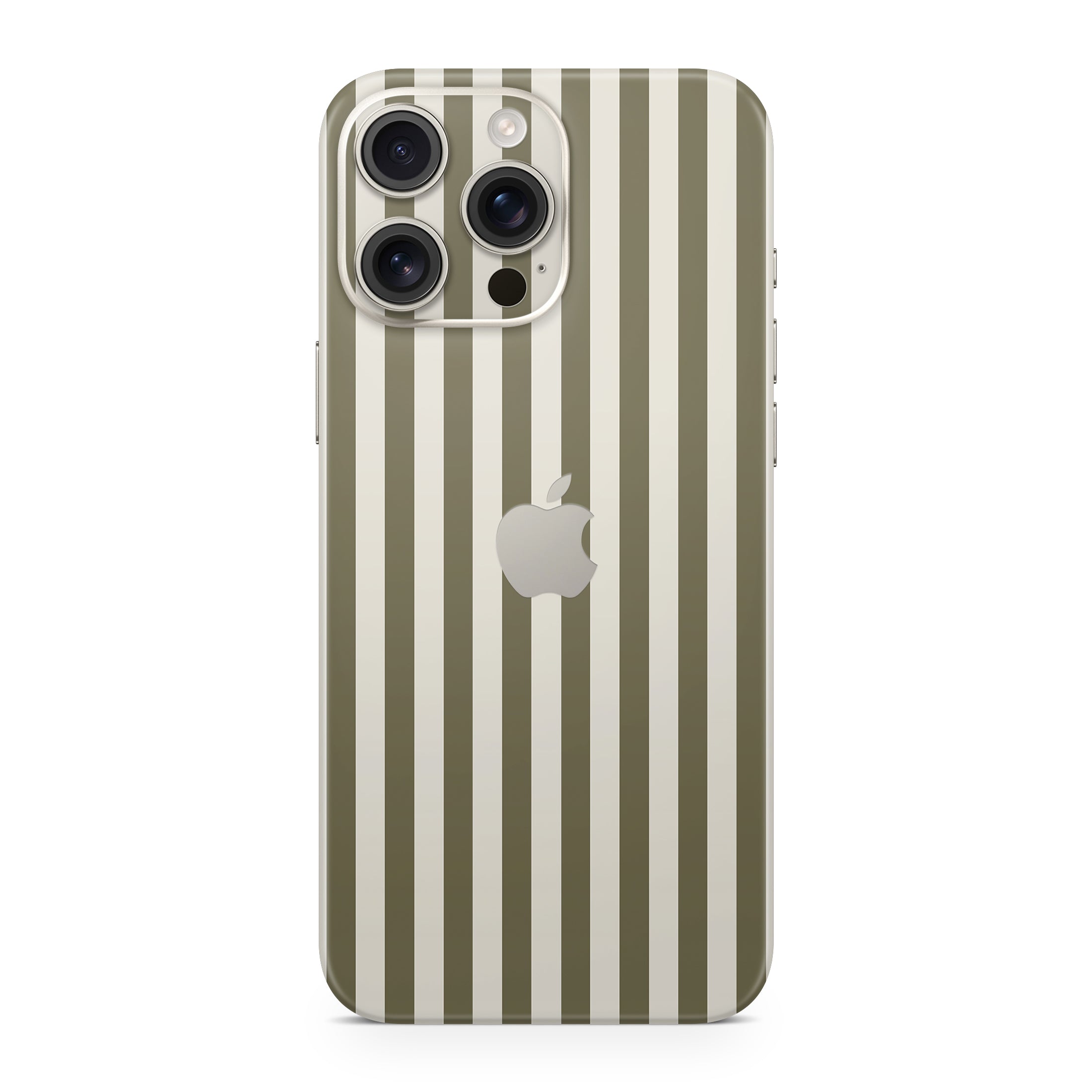Olive Stripe iPhone Skin + Case