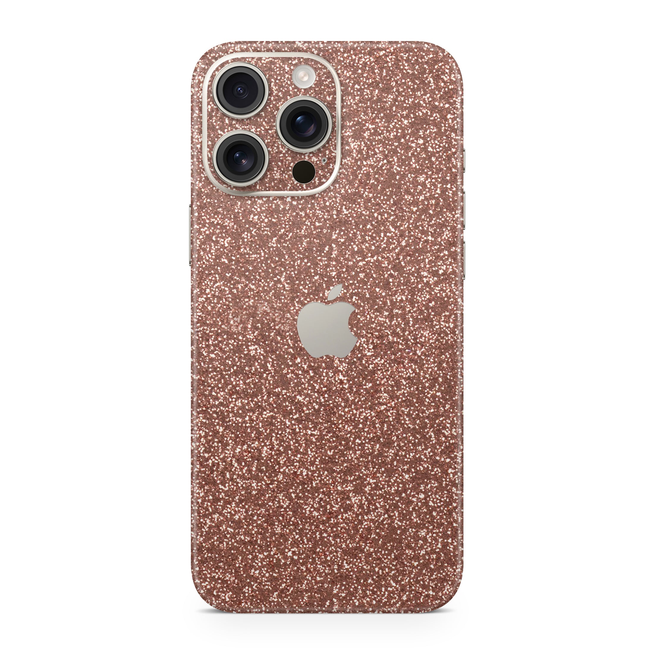 Rosé Glitter iPhone Skin + Case
