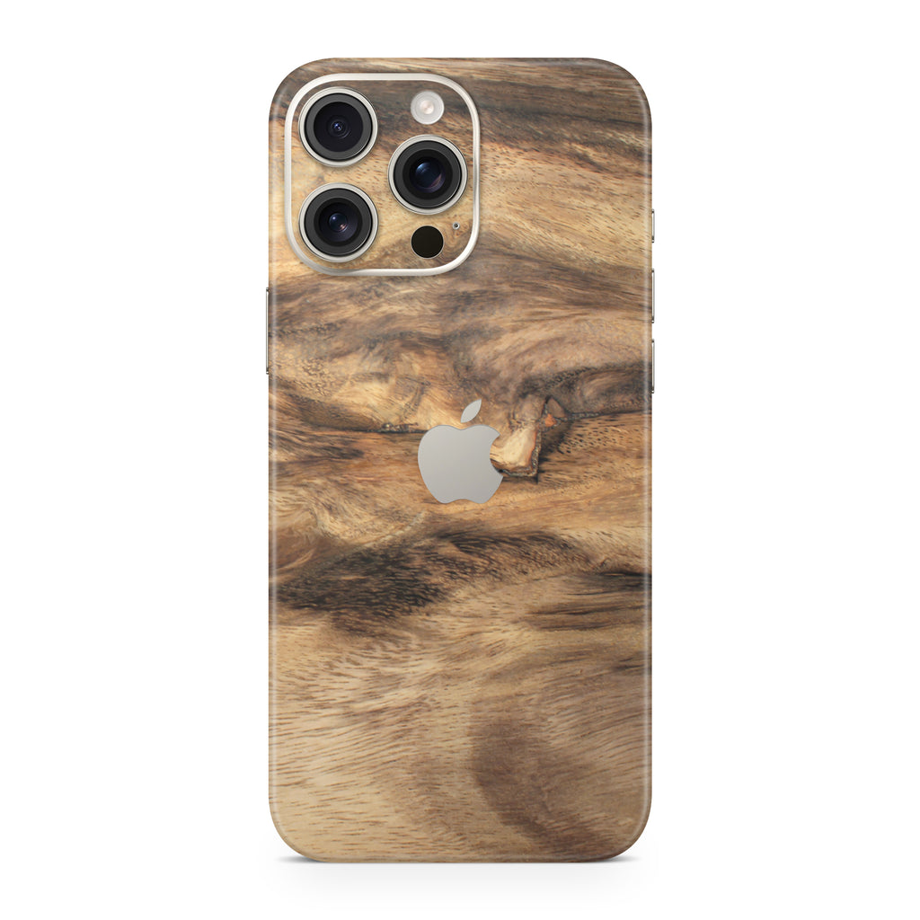 Wood iPhone Skin + Case