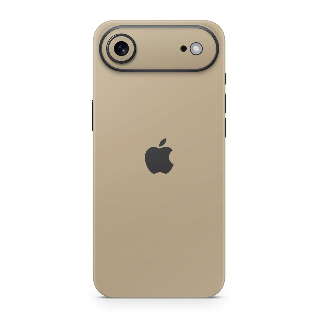 Biscuit Beige iPhone Skin + Case