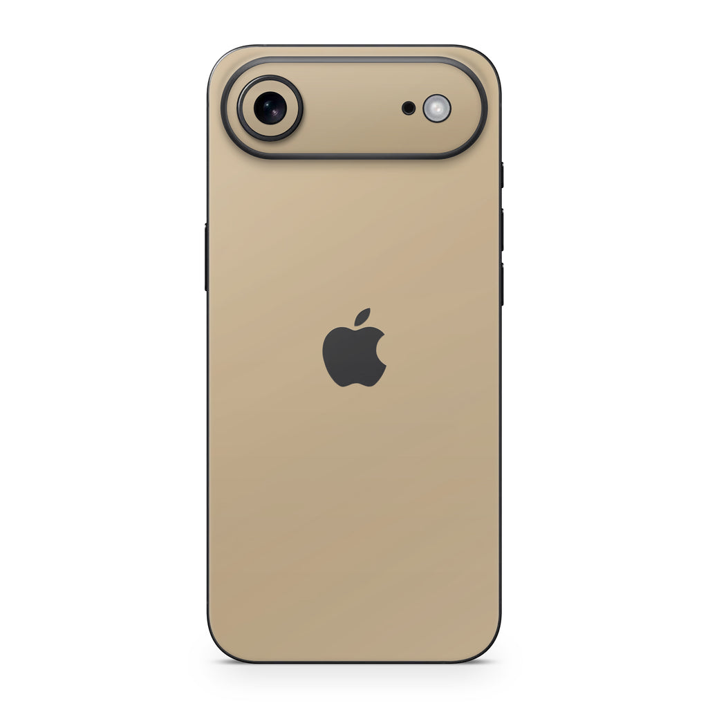 Biscuit Beige iPhone Skin + Case