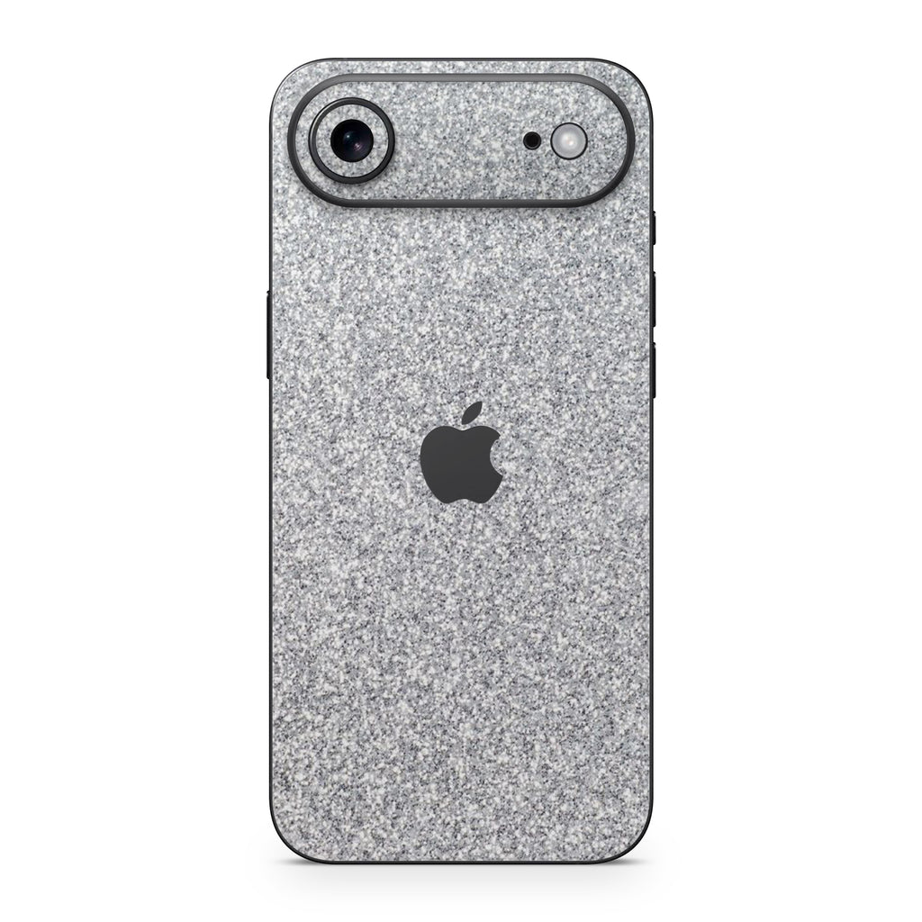Blanc Glitter iPhone Skin + Case