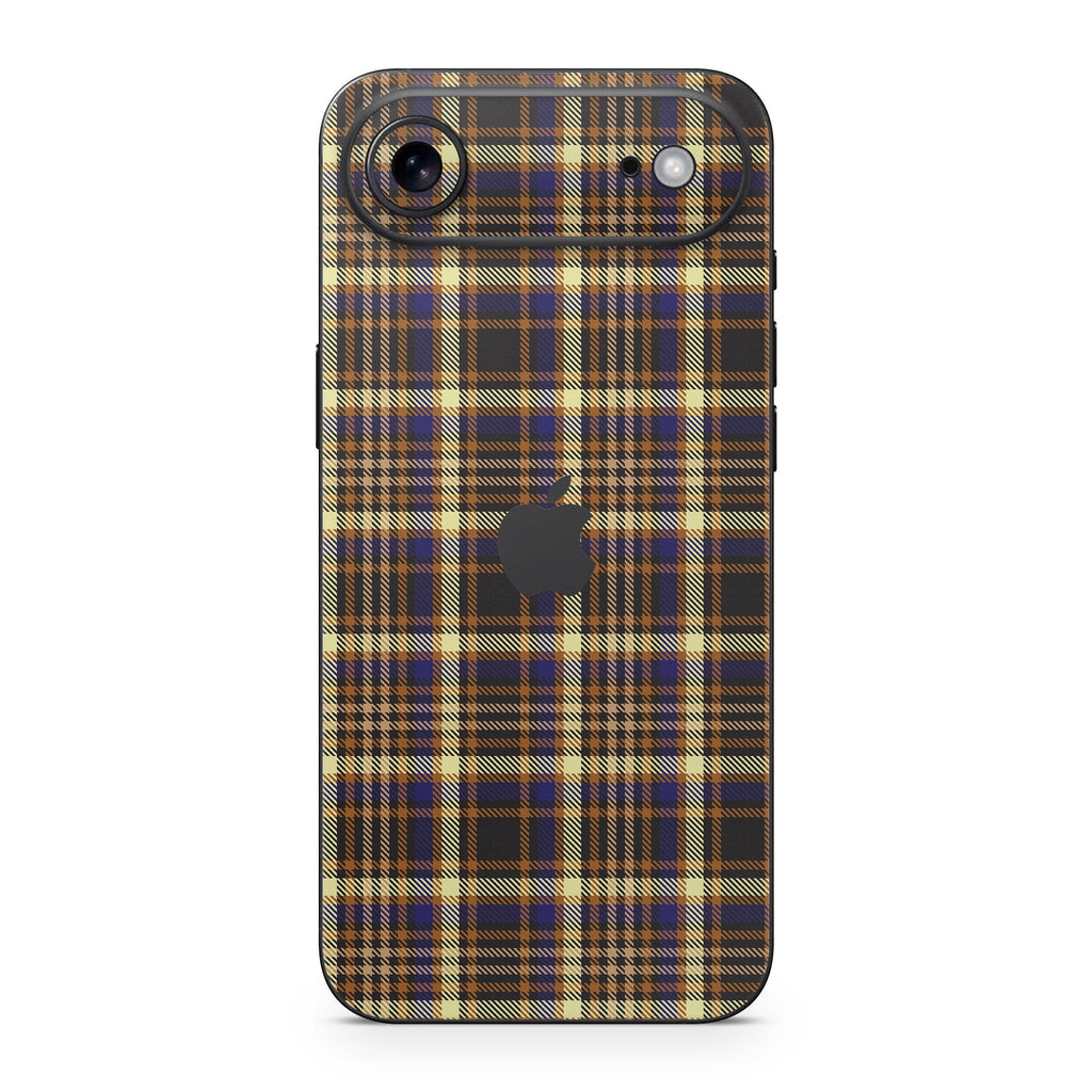 Butterscotch Plaid iPhone Skin + Case