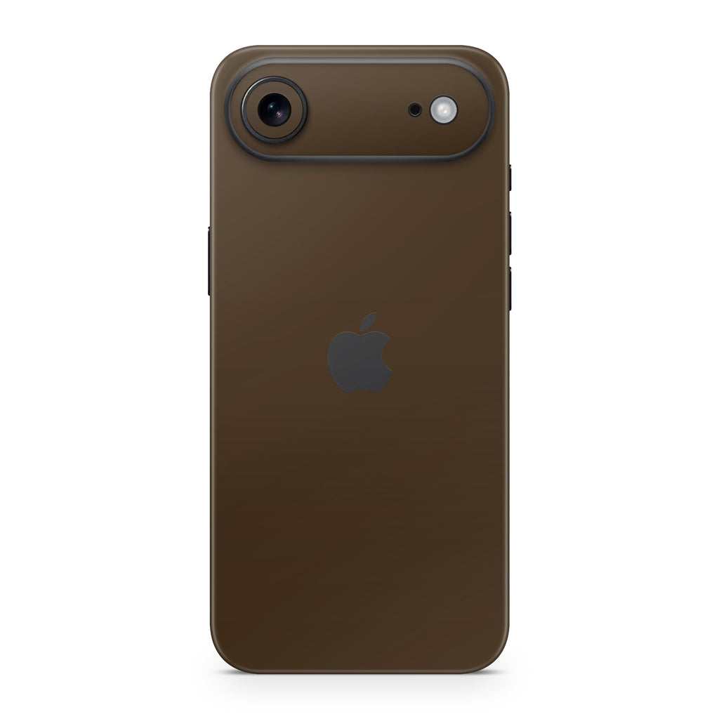 Chocolate Brown iPhone Skin + Case
