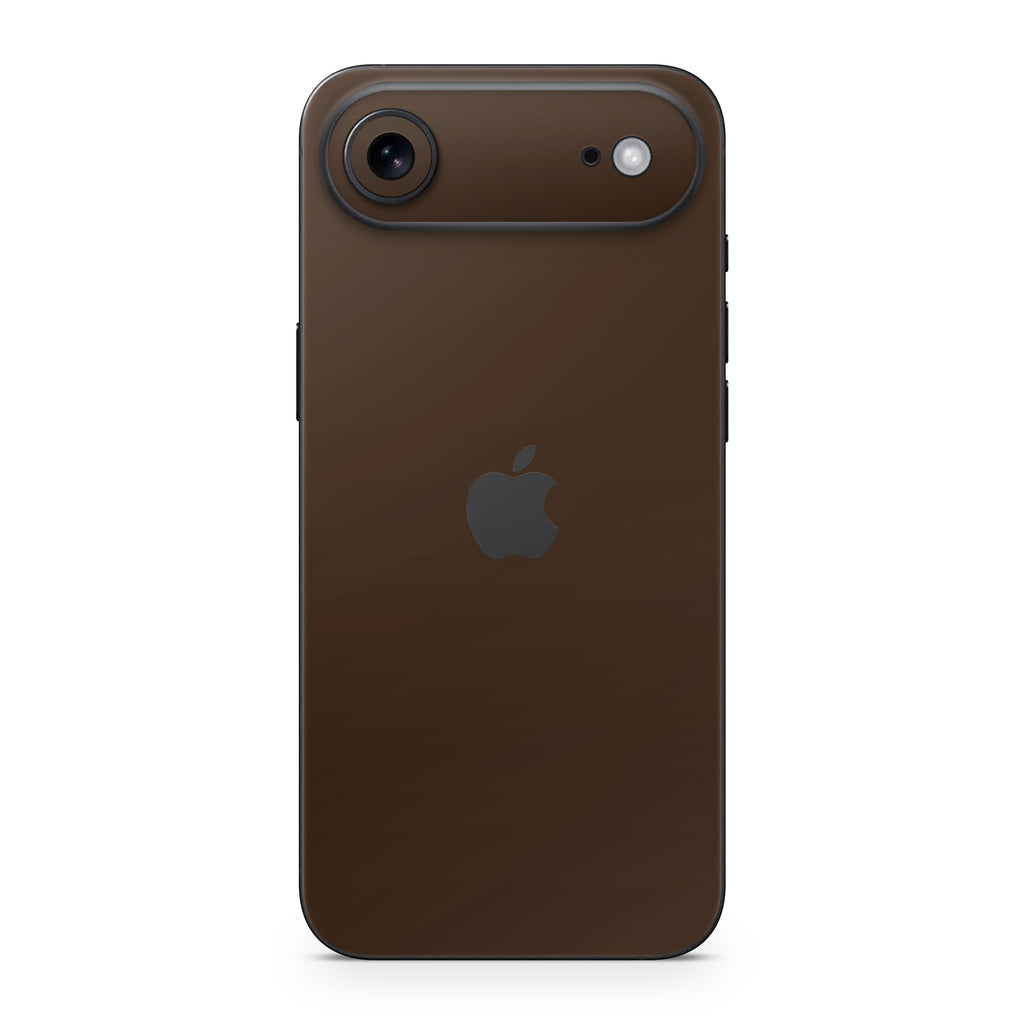 Chocolate Brown iPhone Skin + Case