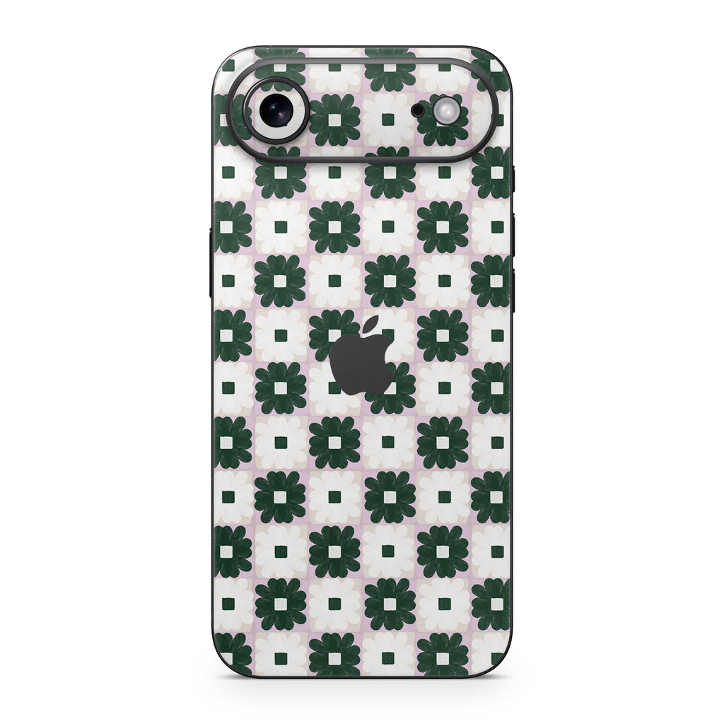 Daisy Quilt iPhone Skin + Case