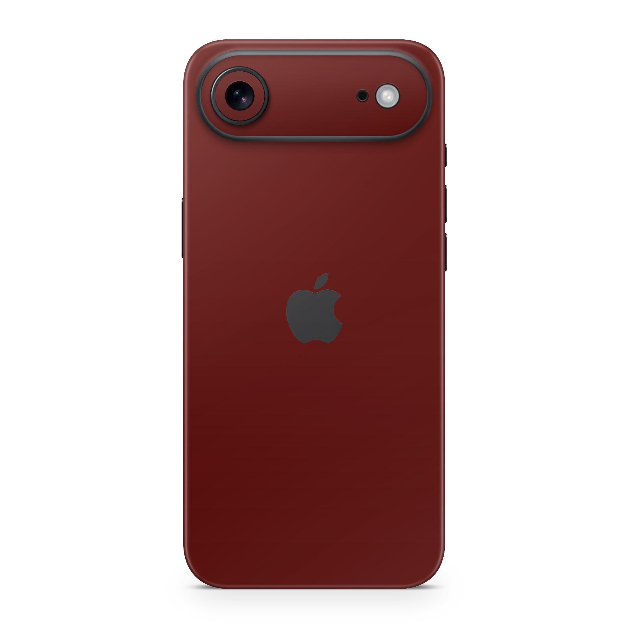 Deep Red iPhone Skin + Case