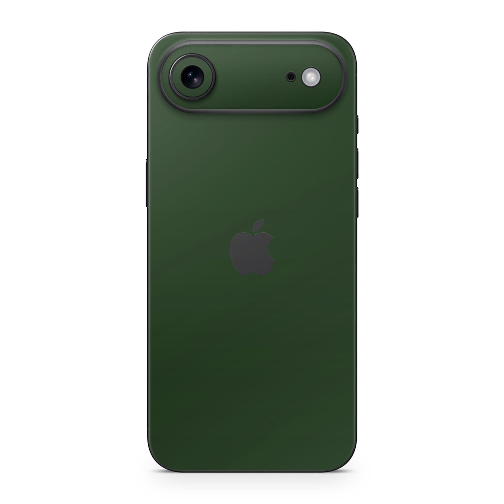 Forest Green iPhone Skin + Case