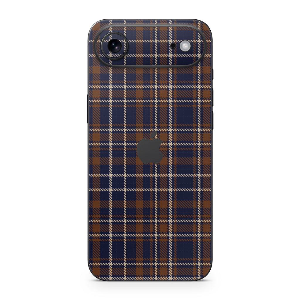 Hot Toddy Plaid iPhone Skin + Case