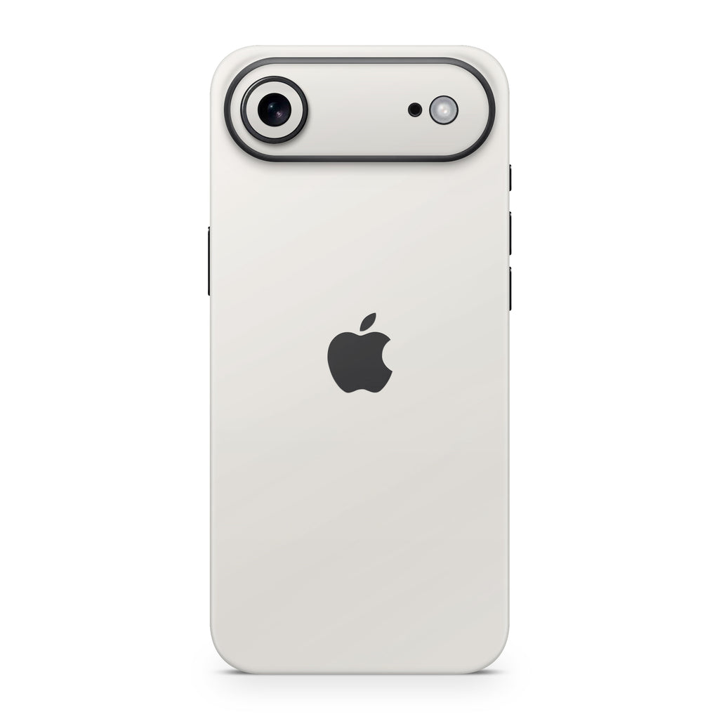Ivory White iPhone Skin + Case