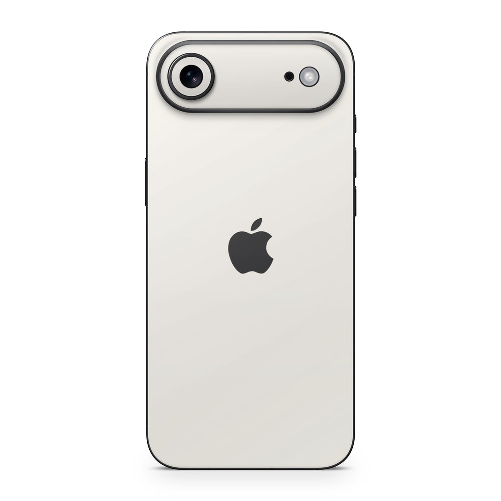 Ivory White iPhone Skin + Case